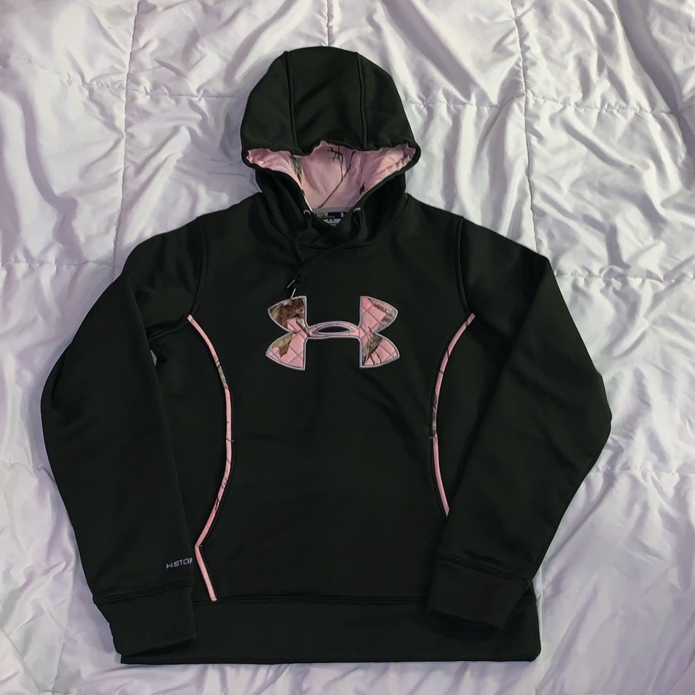 Under Aumor Pink Camo Hoodie